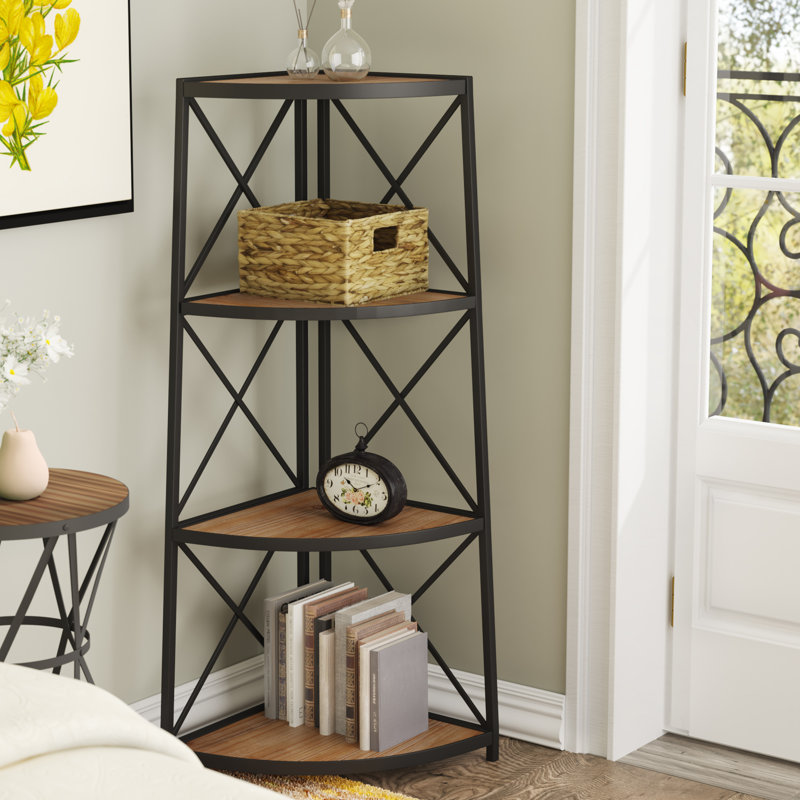 Woodfin Corner Bookcase & Reviews Birch Lane